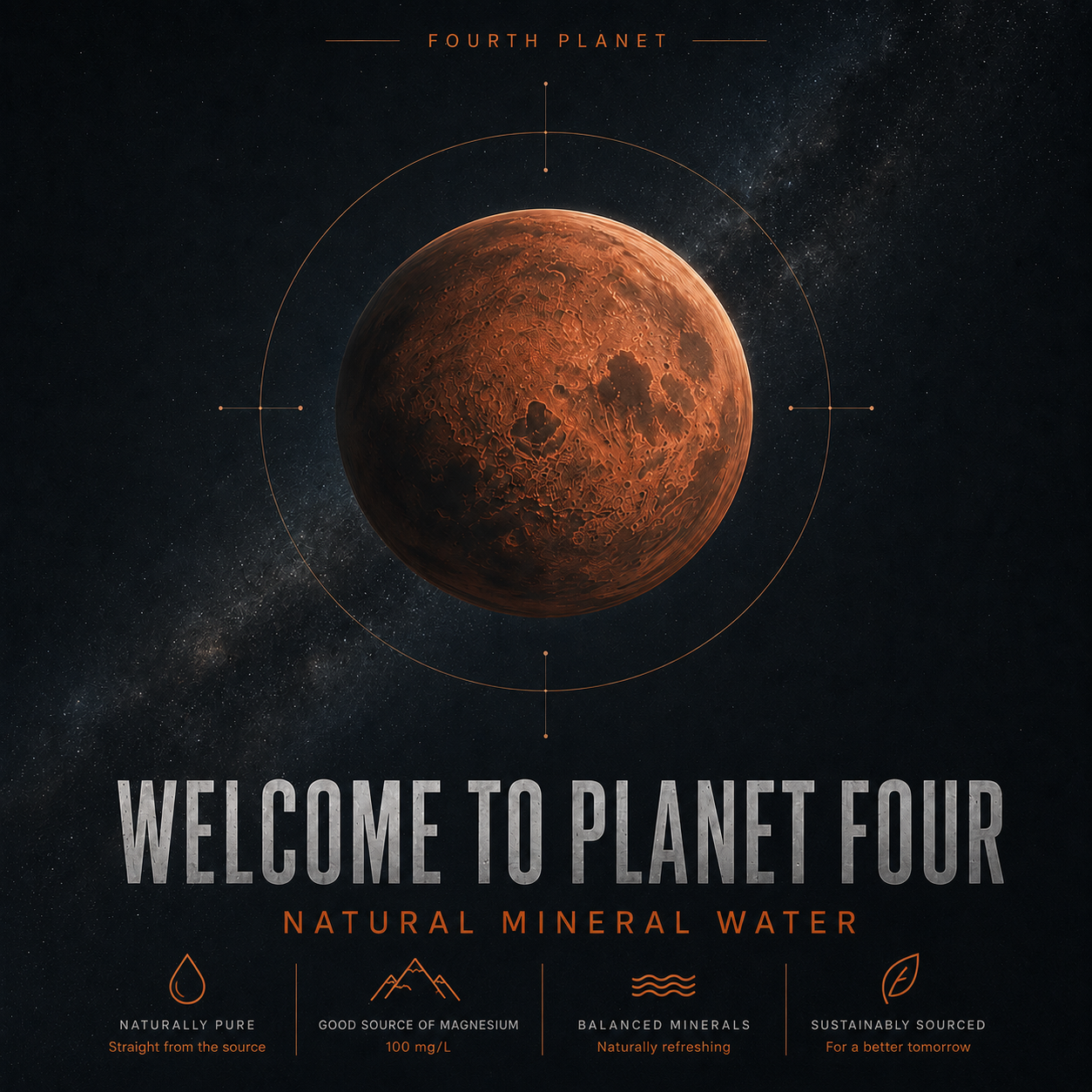 Fourth Planet bottle at Del Puerto Canyon